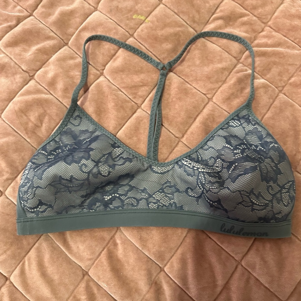 lululemon athletica Blue Lace Bralette S